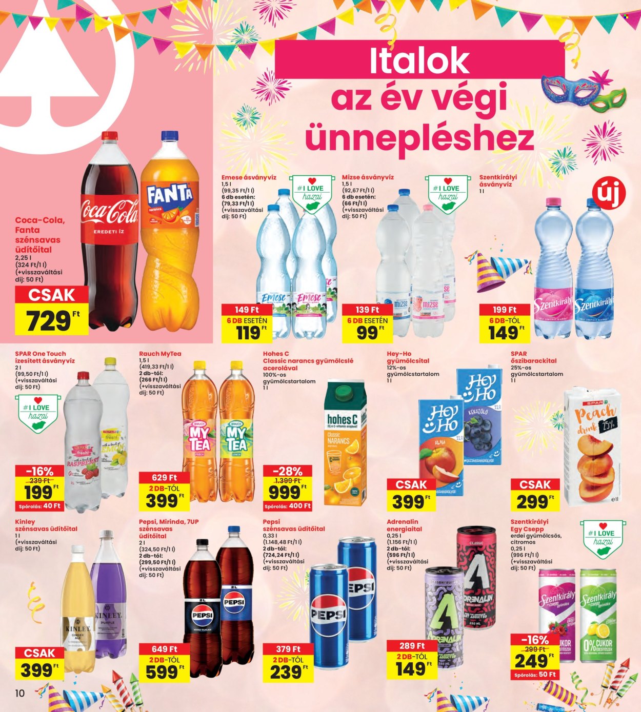 INTERSPAR akciós újságok - 2025.12.23 - 2026.01.02. Oldal 10