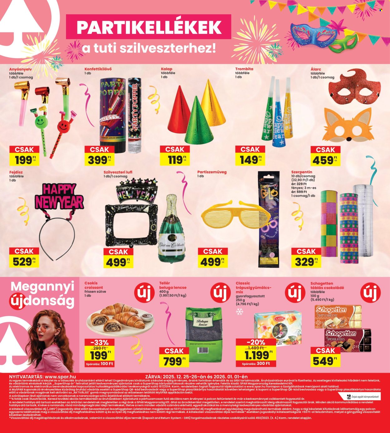 INTERSPAR akciós újságok - 2025.12.23 - 2026.01.02. Oldal 12