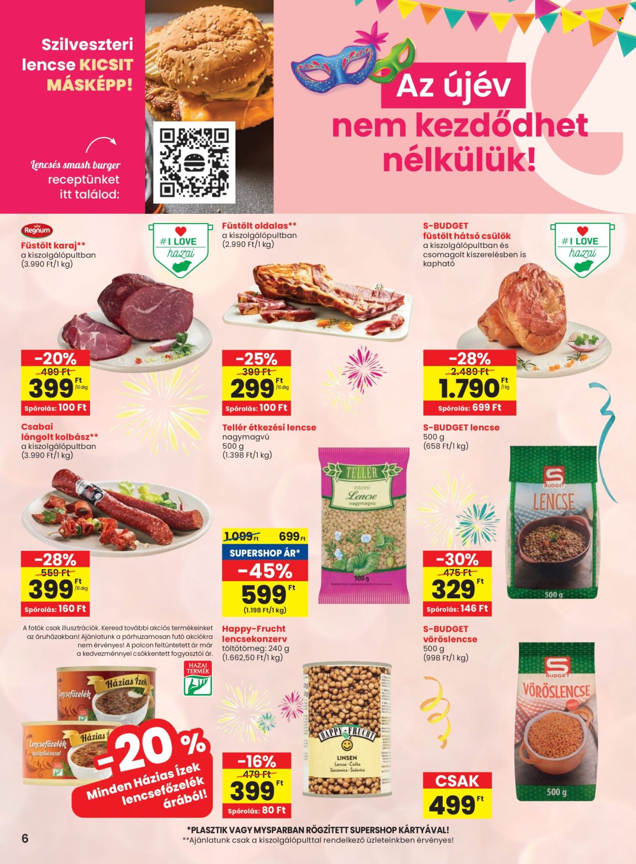 SPAR akciós újságok - 2025.12.23 - 2026.01.02. Oldal 6