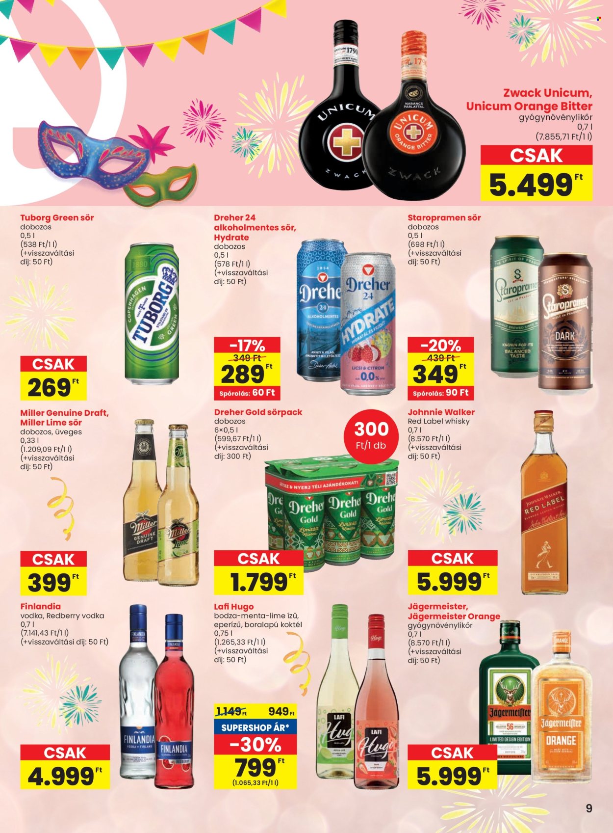 SPAR akciós újságok - 2025.12.23 - 2026.01.02. Oldal 9