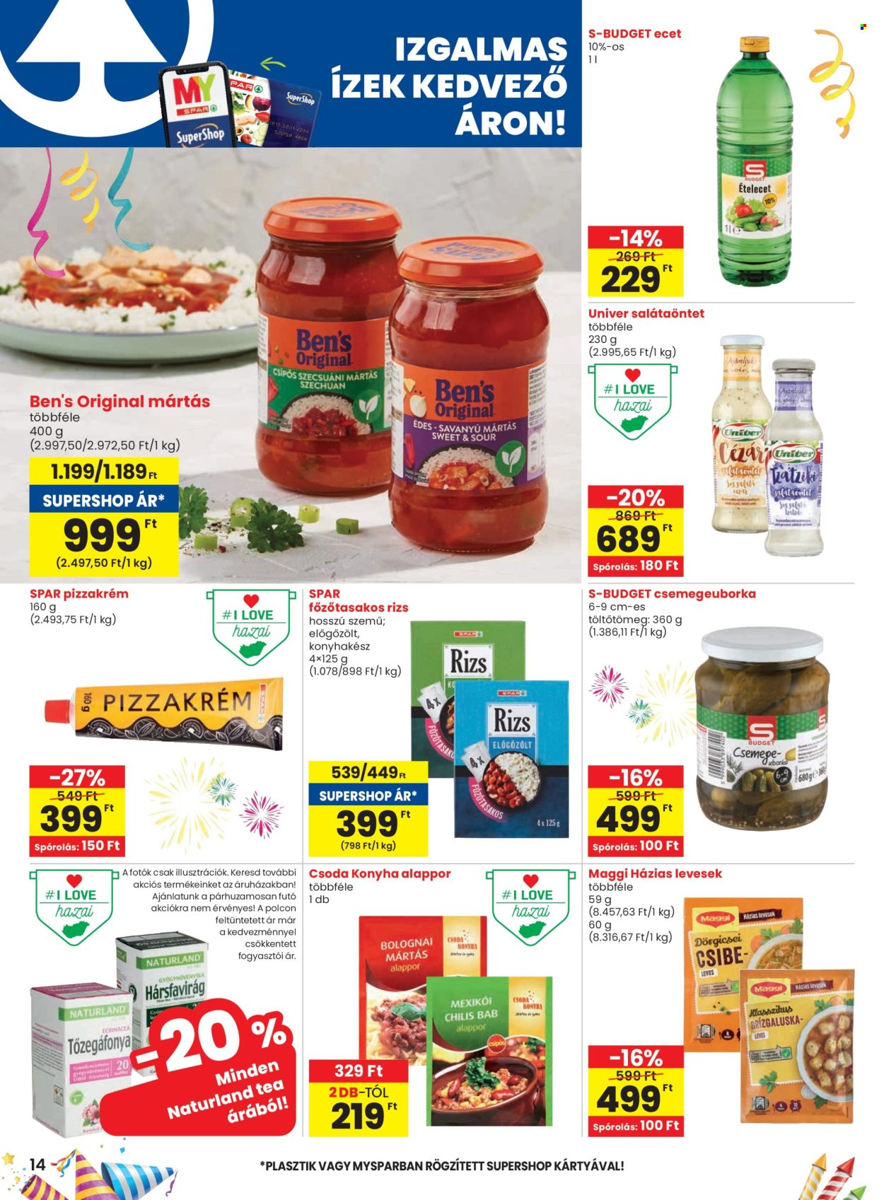 SPAR akciós újságok - 2025.12.23 - 2026.01.02. Oldal 14