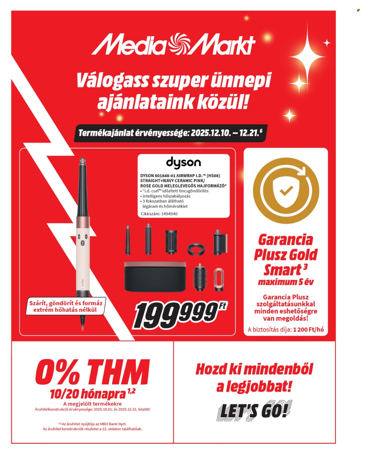 MediaMarkt akciós újságok - 2025.12.10 - 2025.12.21. Oldal 1
