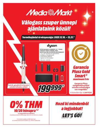 Újság MediaMarkt - 2025.12.10 - 2025.12.21.
