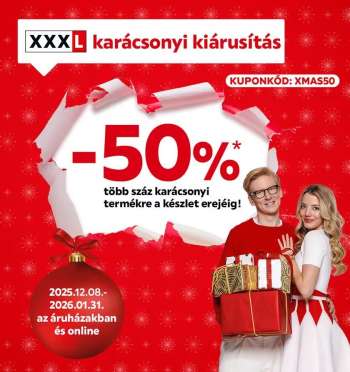 Újság XXXLutz - 2025.12.08 - 2026.01.31.