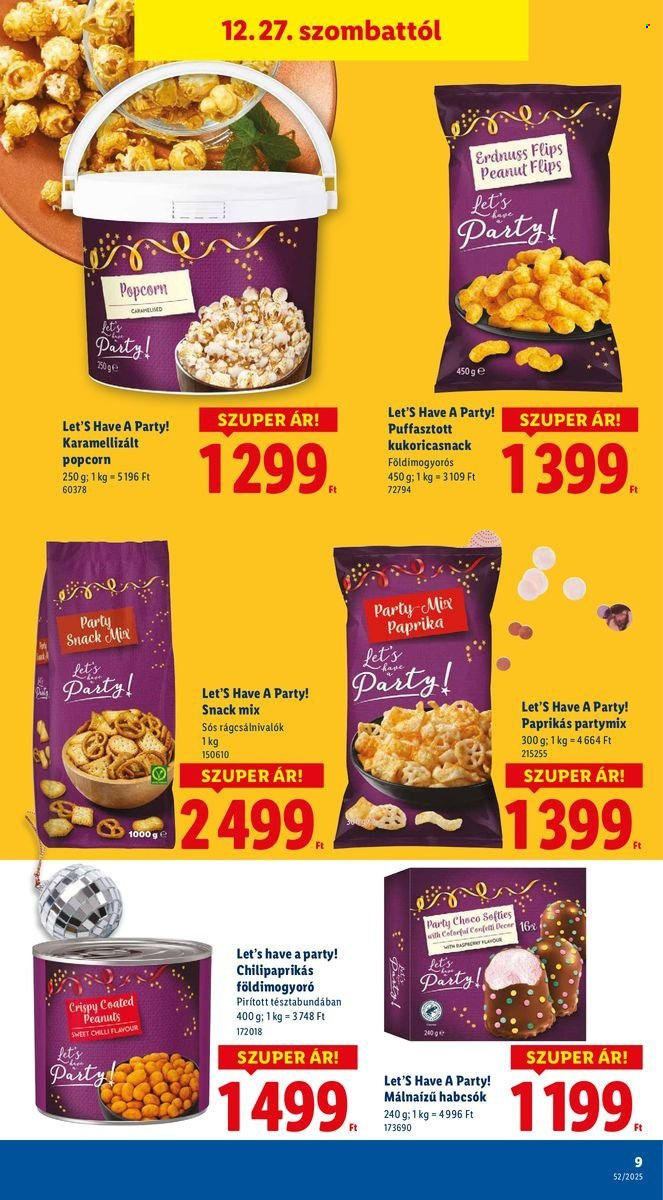 Lidl akciós újságok - 2025.12.27 - 2025.12.31. Oldal 9