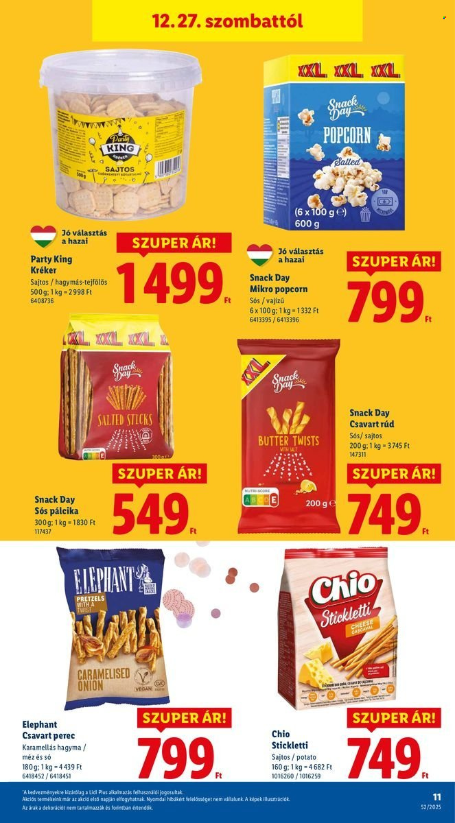 Lidl akciós újságok - 2025.12.27 - 2025.12.31. Oldal 11