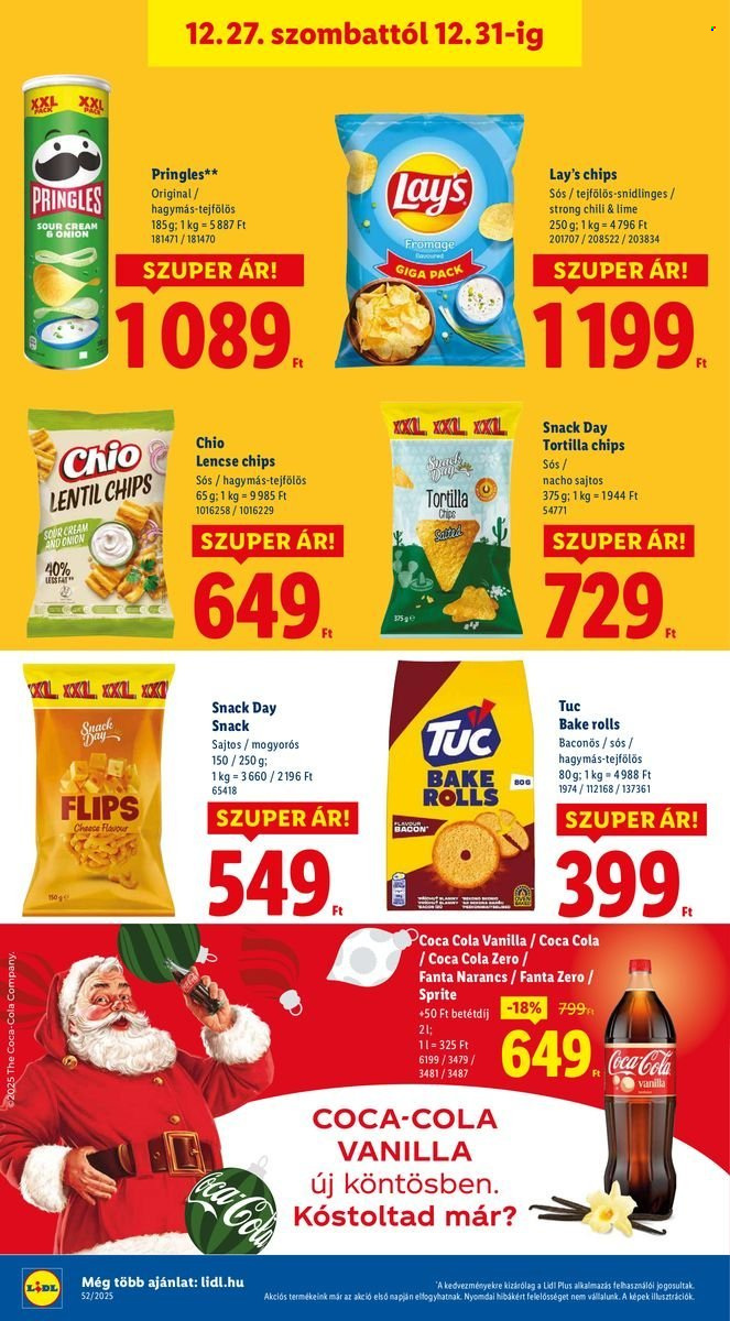 Lidl akciós újságok - 2025.12.27 - 2025.12.31. Oldal 12