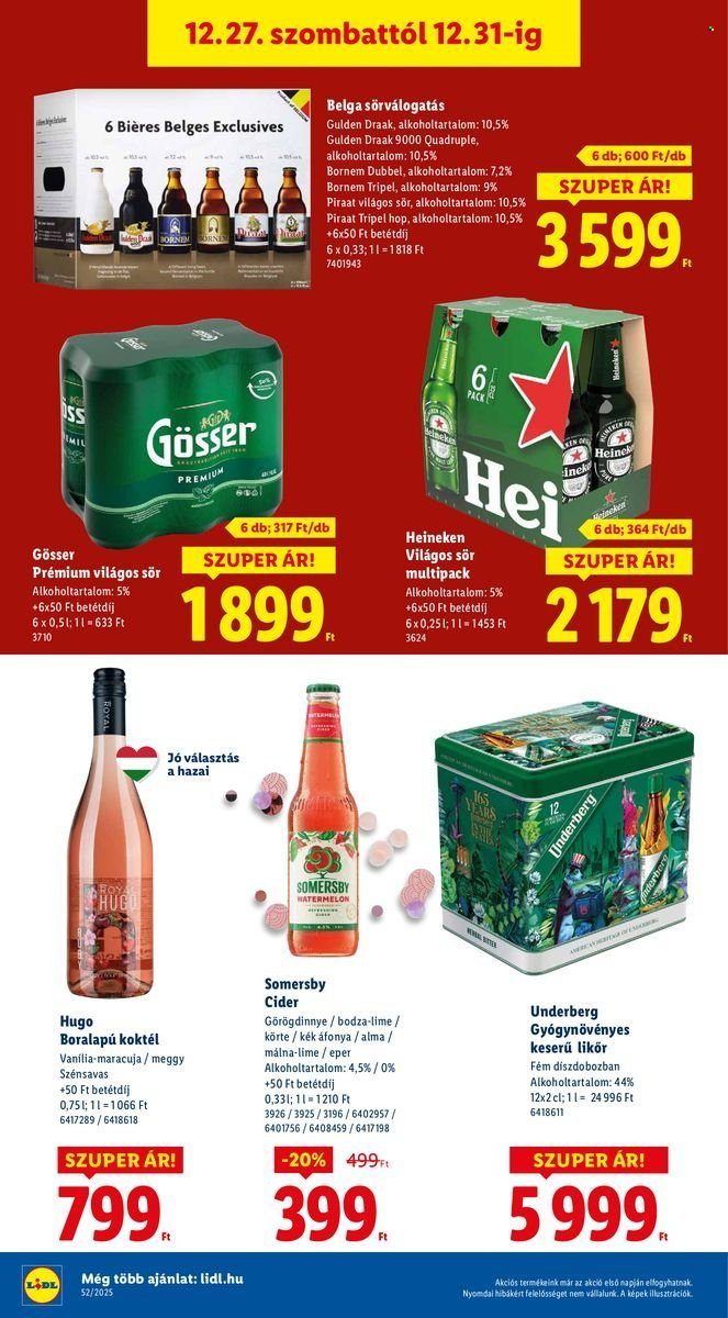 Lidl akciós újságok - 2025.12.27 - 2025.12.31. Oldal 18