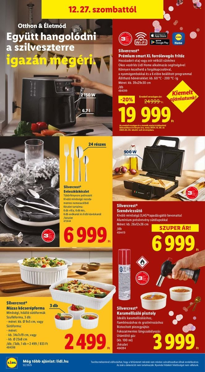Lidl akciós újságok - 2025.12.27 - 2025.12.31. Oldal 22
