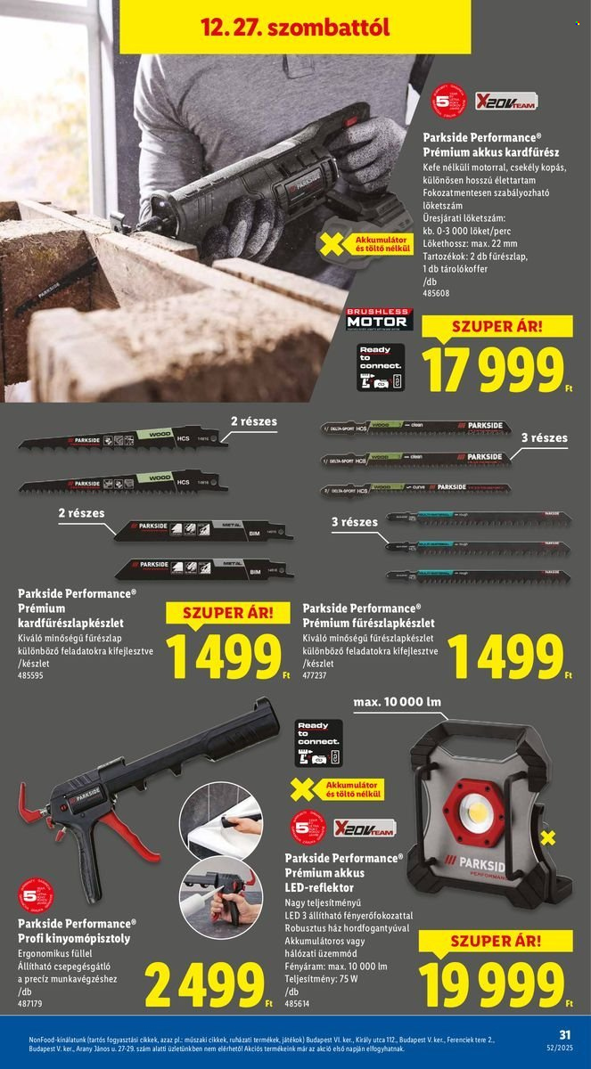 Lidl akciós újságok - 2025.12.27 - 2025.12.31. Oldal 31