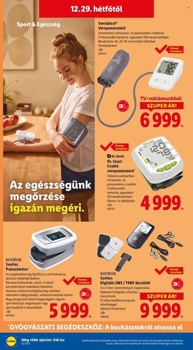 Lidl akciós újságok - 2025.12.27 - 2025.12.31. Oldal 34