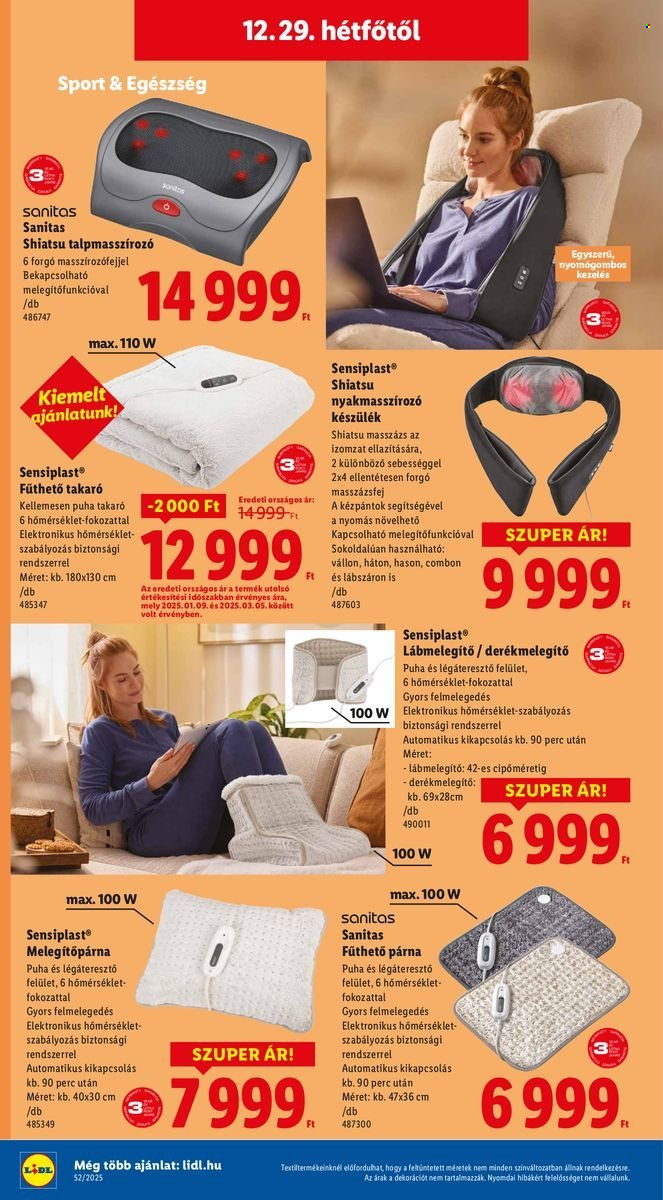 Lidl akciós újságok - 2025.12.27 - 2025.12.31. Oldal 36