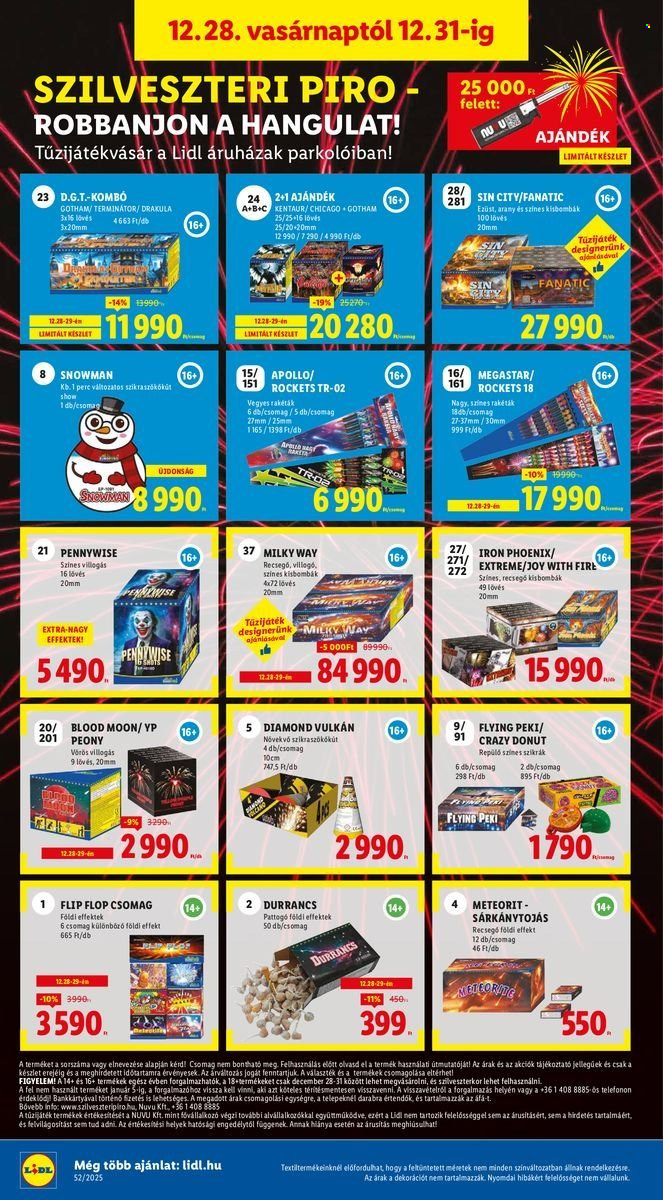 Lidl akciós újságok - 2025.12.27 - 2025.12.31. Oldal 4