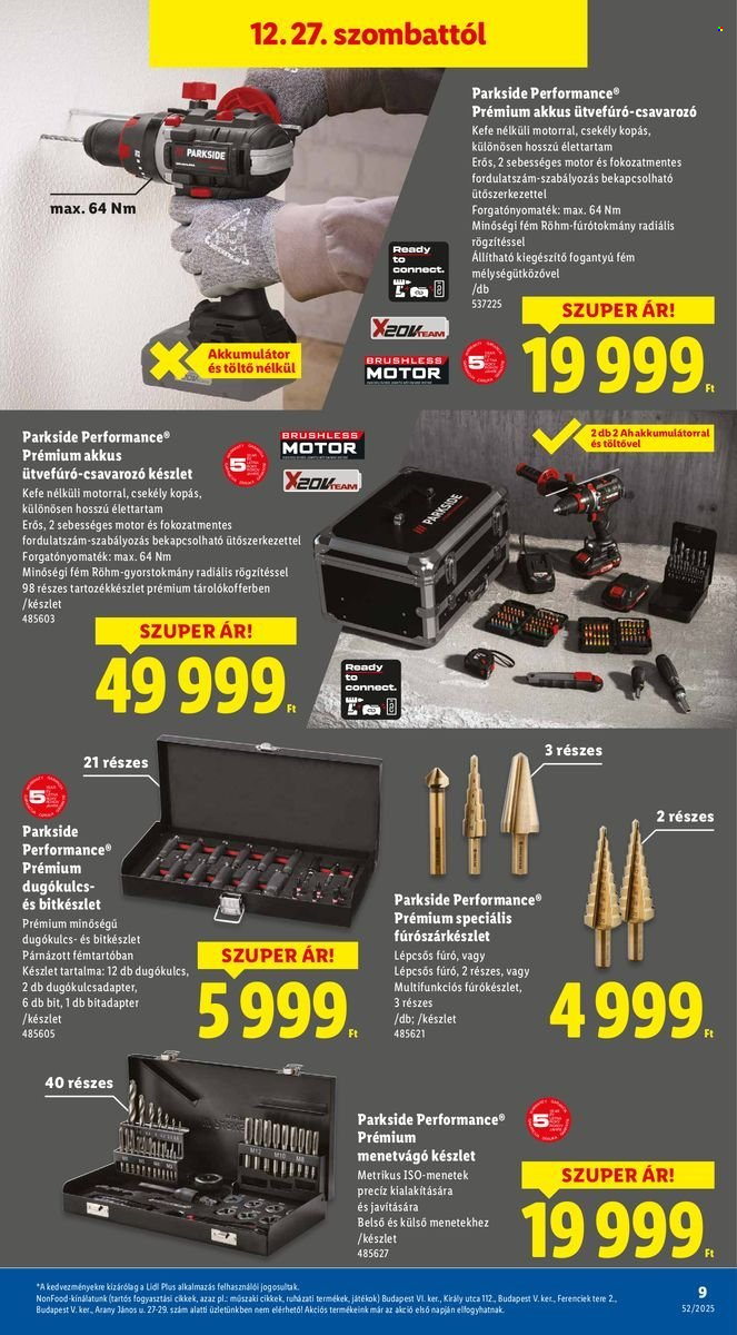 Lidl akciós újságok - 2025.12.27 - 2025.12.31. Oldal 9