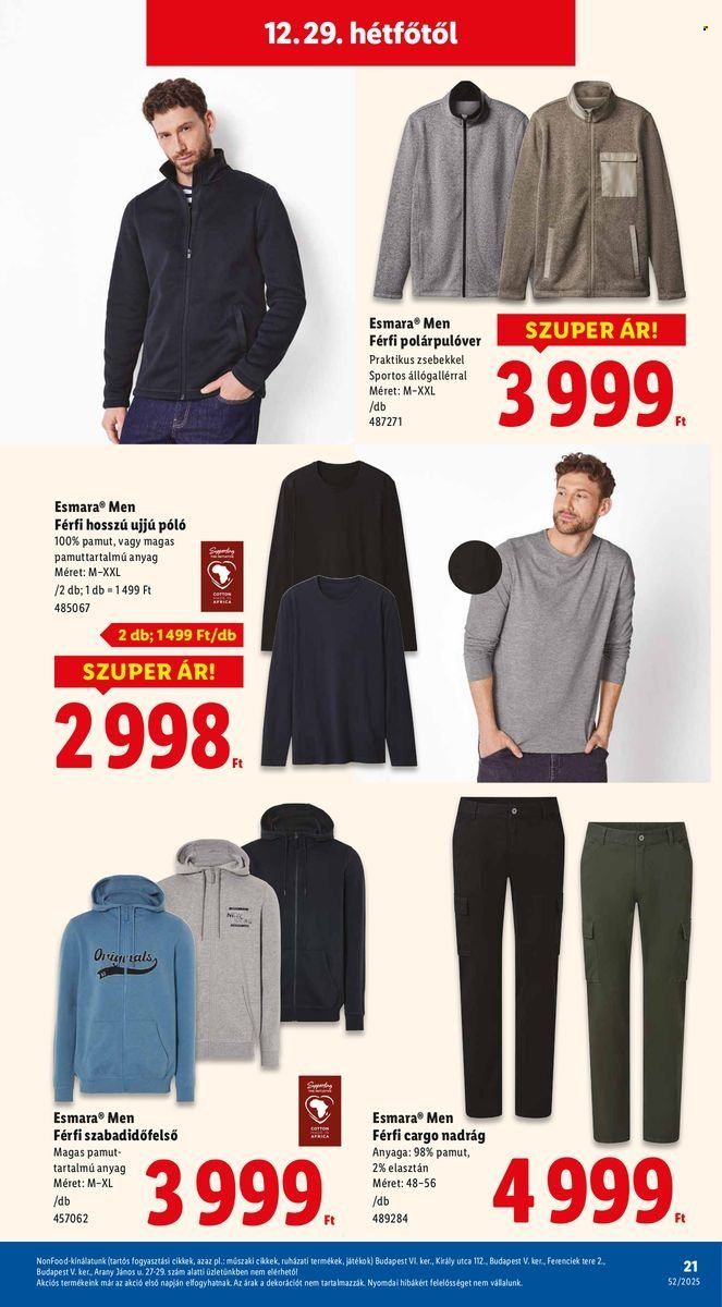 Lidl akciós újságok - 2025.12.27 - 2025.12.31. Oldal 21