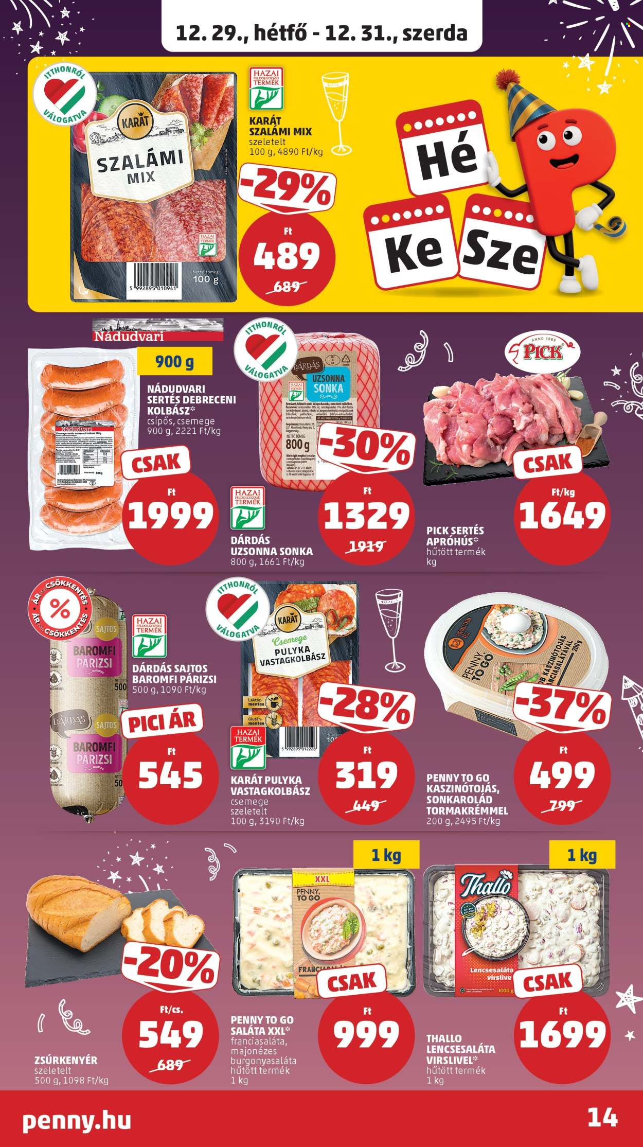 Penny Market akciós újságok - 2025.12.27 - 2025.12.31. Oldal 18