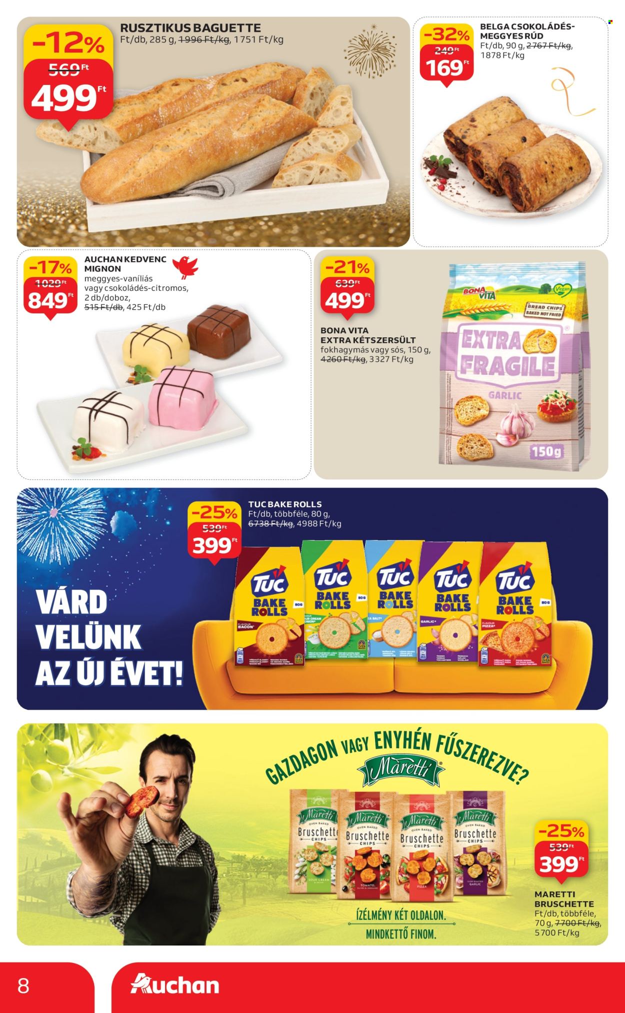 Auchan akciós újságok - 2025.12.27 - 2025.12.31. Oldal 8