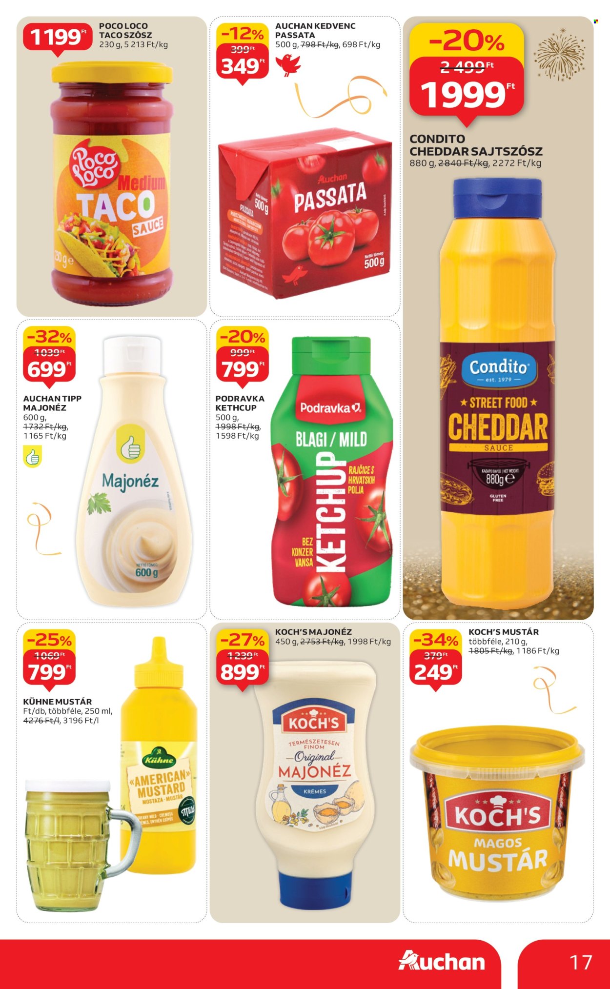 Auchan akciós újságok - 2025.12.27 - 2025.12.31. Oldal 17