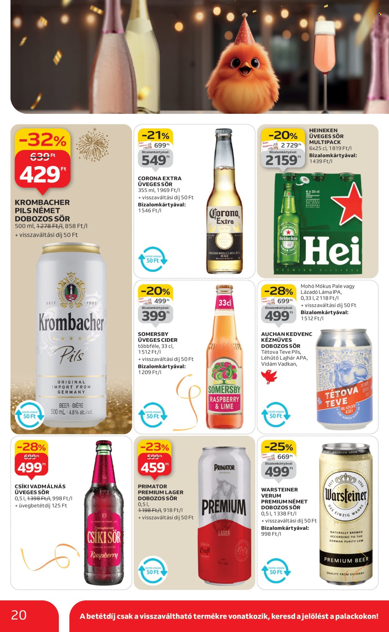 Auchan akciós újságok - 2025.12.27 - 2025.12.31. Oldal 20