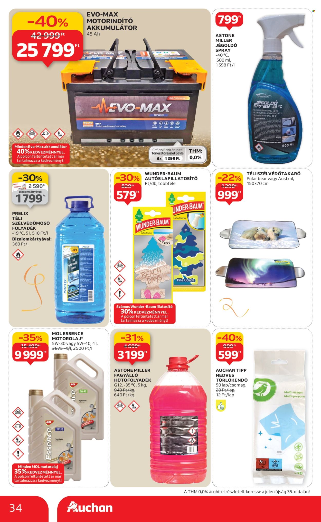 Auchan akciós újságok - 2025.12.27 - 2025.12.31. Oldal 34
