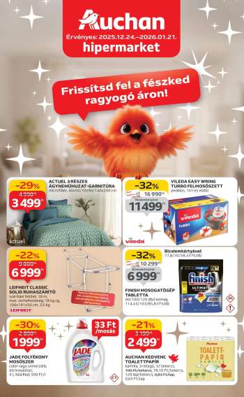 Újság Auchan - 2025.12.24 - 2026.01.21.
