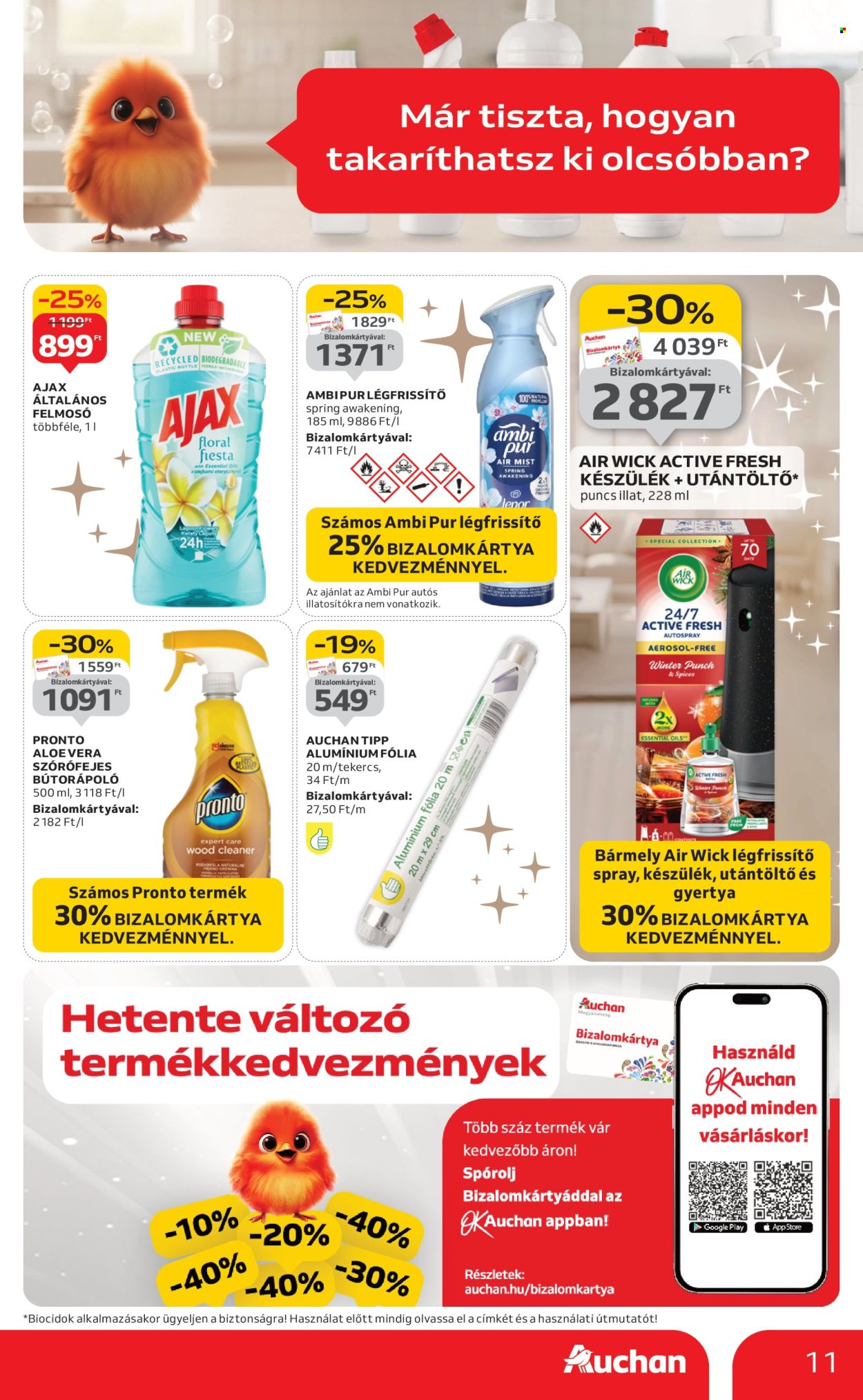 Auchan akciós újságok - 2025.12.24 - 2026.01.21. Oldal 11