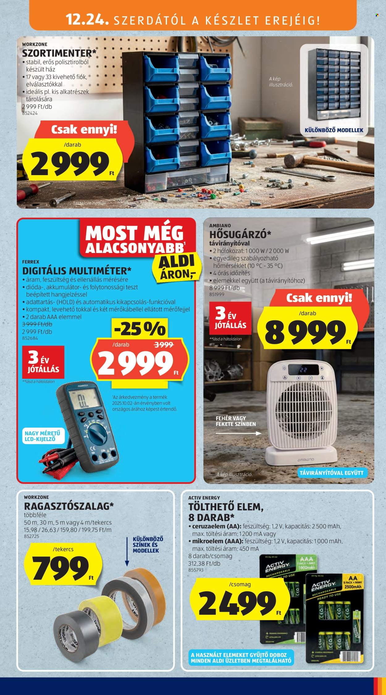 Aldi akciós újságok - 2025.12.24 - 2025.12.31. Oldal 7