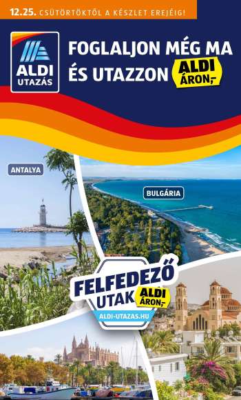 Újság Aldi - 2025.12.25 - 2025.12.31.