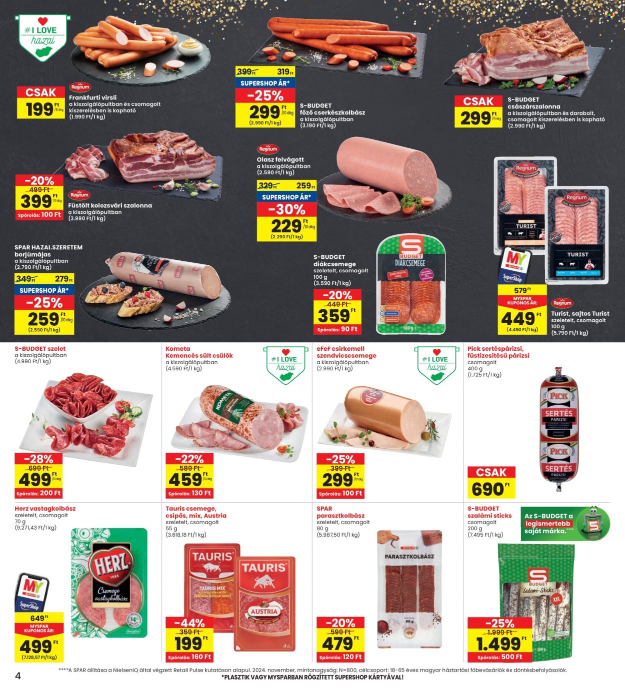INTERSPAR akciós újságok - 2026.01.02 - 2026.01.07. Oldal 4
