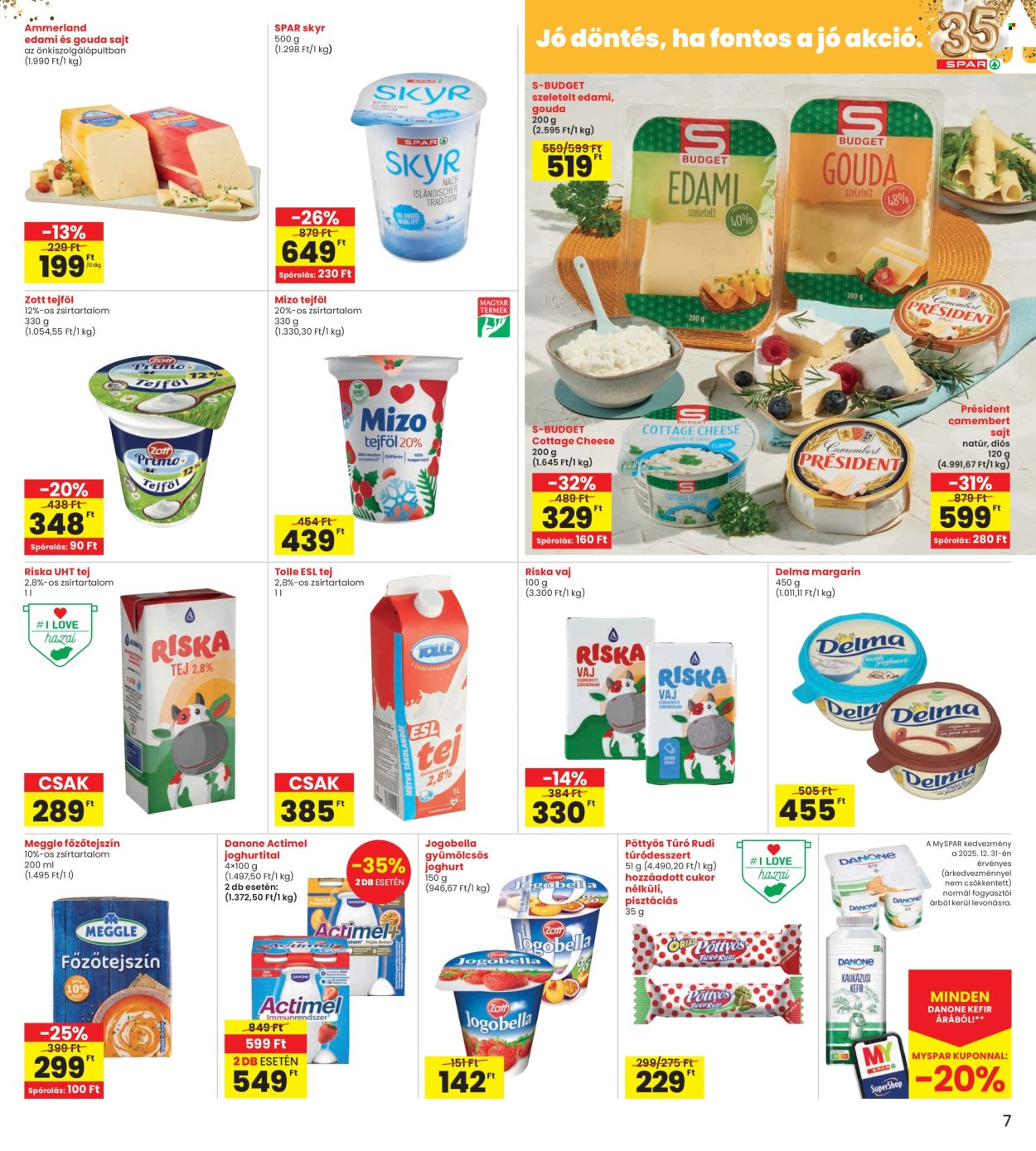 INTERSPAR akciós újságok - 2026.01.02 - 2026.01.07. Oldal 7