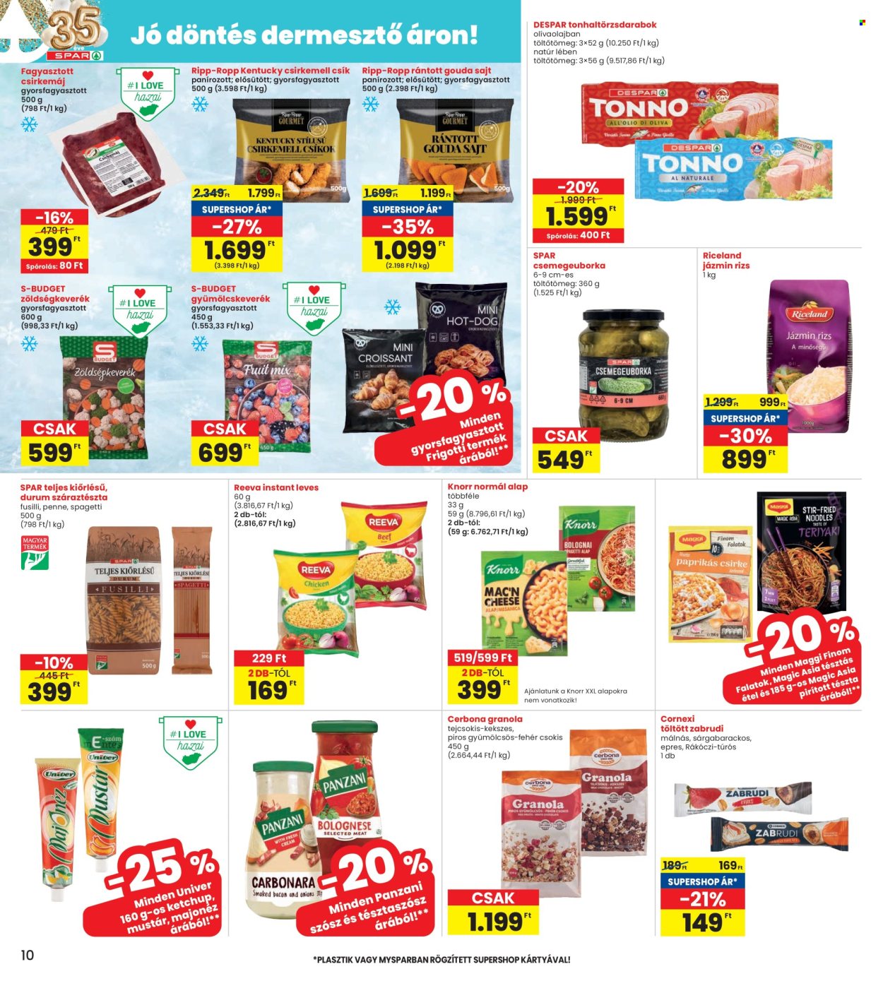 INTERSPAR akciós újságok - 2026.01.02 - 2026.01.07. Oldal 10