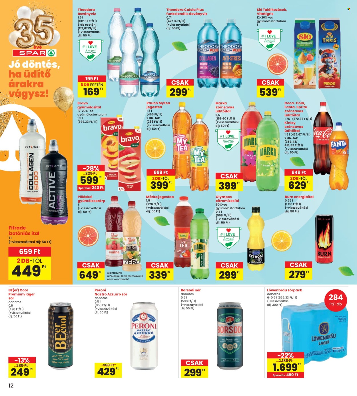 INTERSPAR akciós újságok - 2026.01.02 - 2026.01.07. Oldal 12