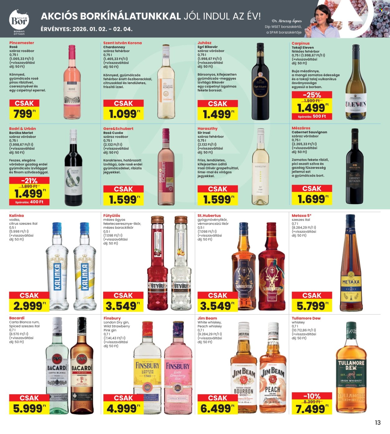 INTERSPAR akciós újságok - 2026.01.02 - 2026.01.07. Oldal 13