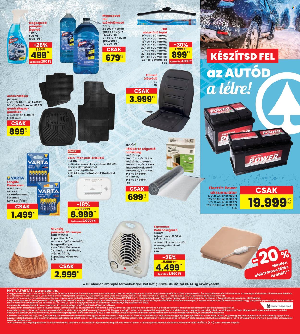 INTERSPAR akciós újságok - 2026.01.02 - 2026.01.07. Oldal 15