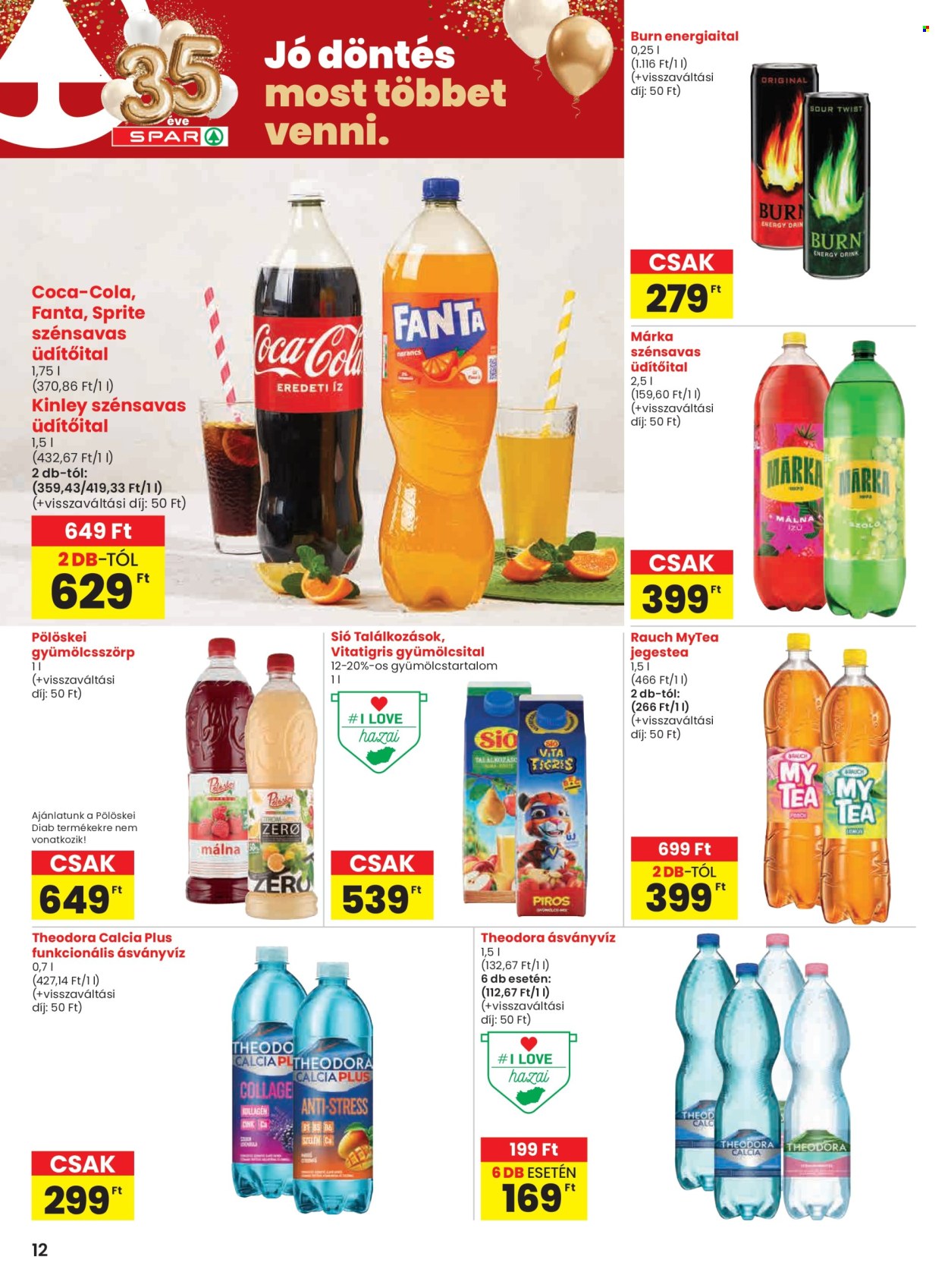 SPAR akciós újságok - 2026.01.02 - 2026.01.07. Oldal 12