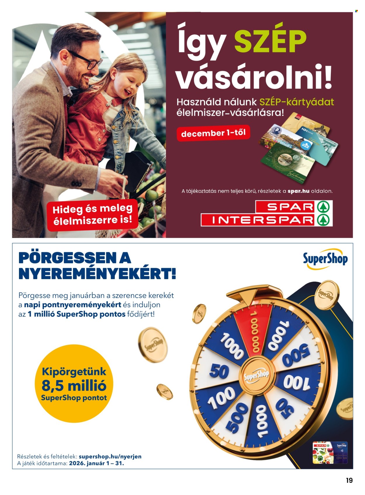 SPAR akciós újságok - 2026.01.02 - 2026.01.07. Oldal 19