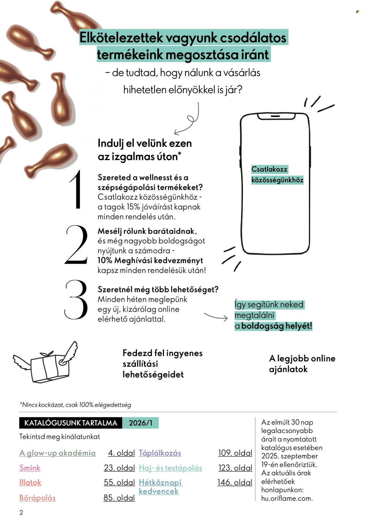 Oriflame akciós újságok - 2025.12.24 - 2026.01.20. Oldal 2