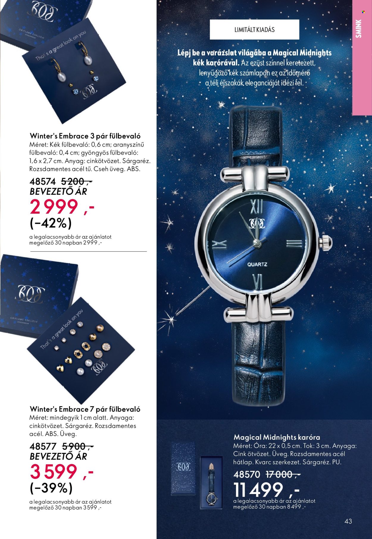 Oriflame akciós újságok - 2025.12.24 - 2026.01.20. Oldal 43