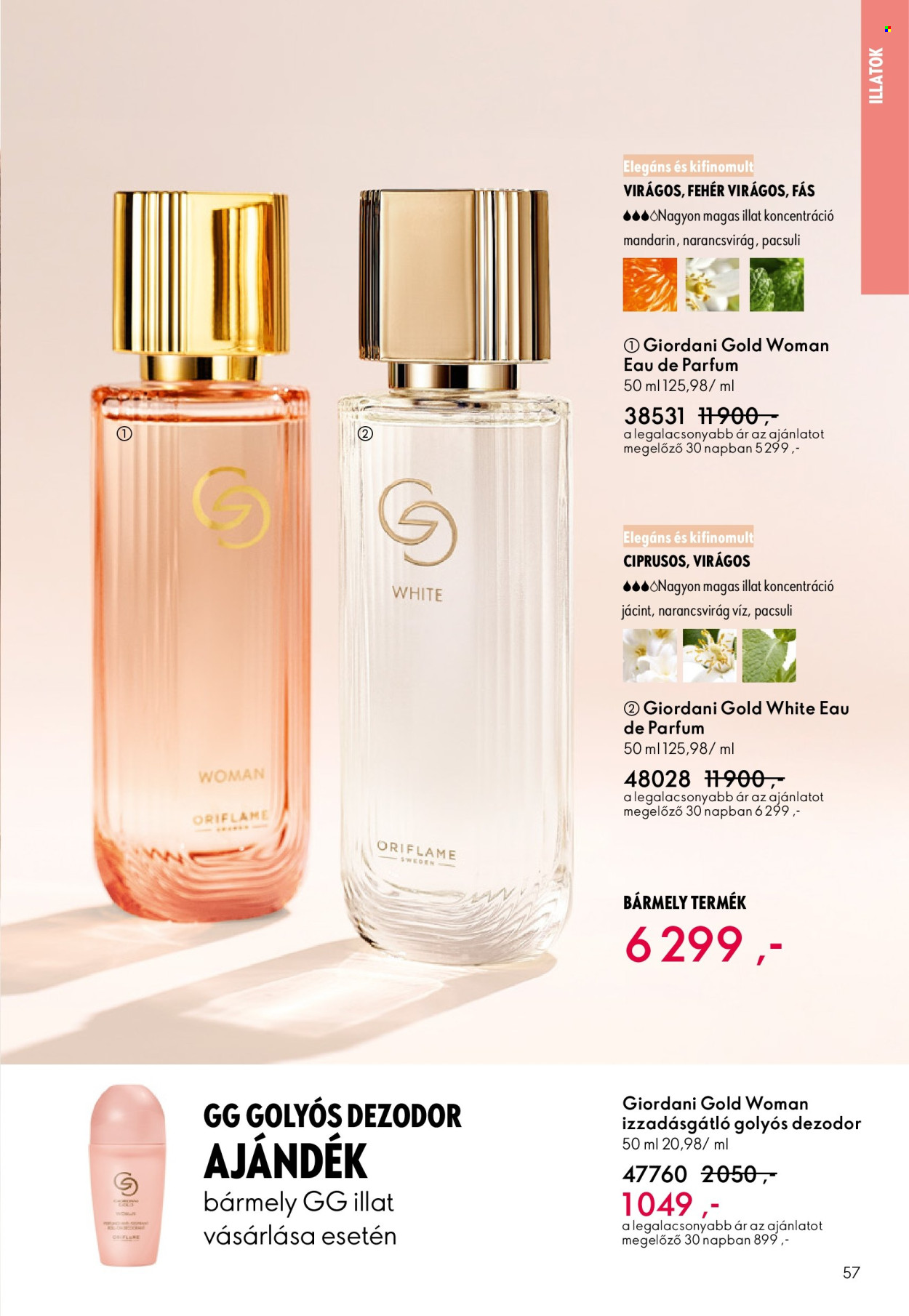 Oriflame akciós újságok - 2025.12.24 - 2026.01.20. Oldal 57