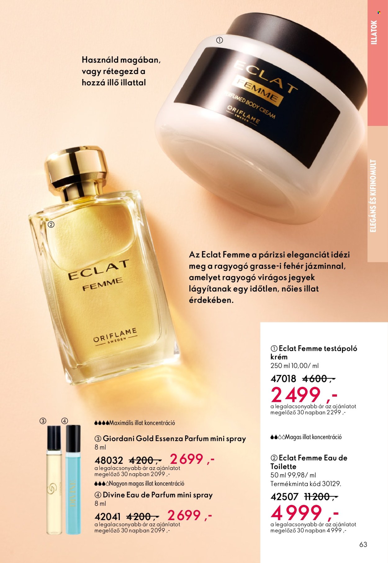 Oriflame akciós újságok - 2025.12.24 - 2026.01.20. Oldal 63