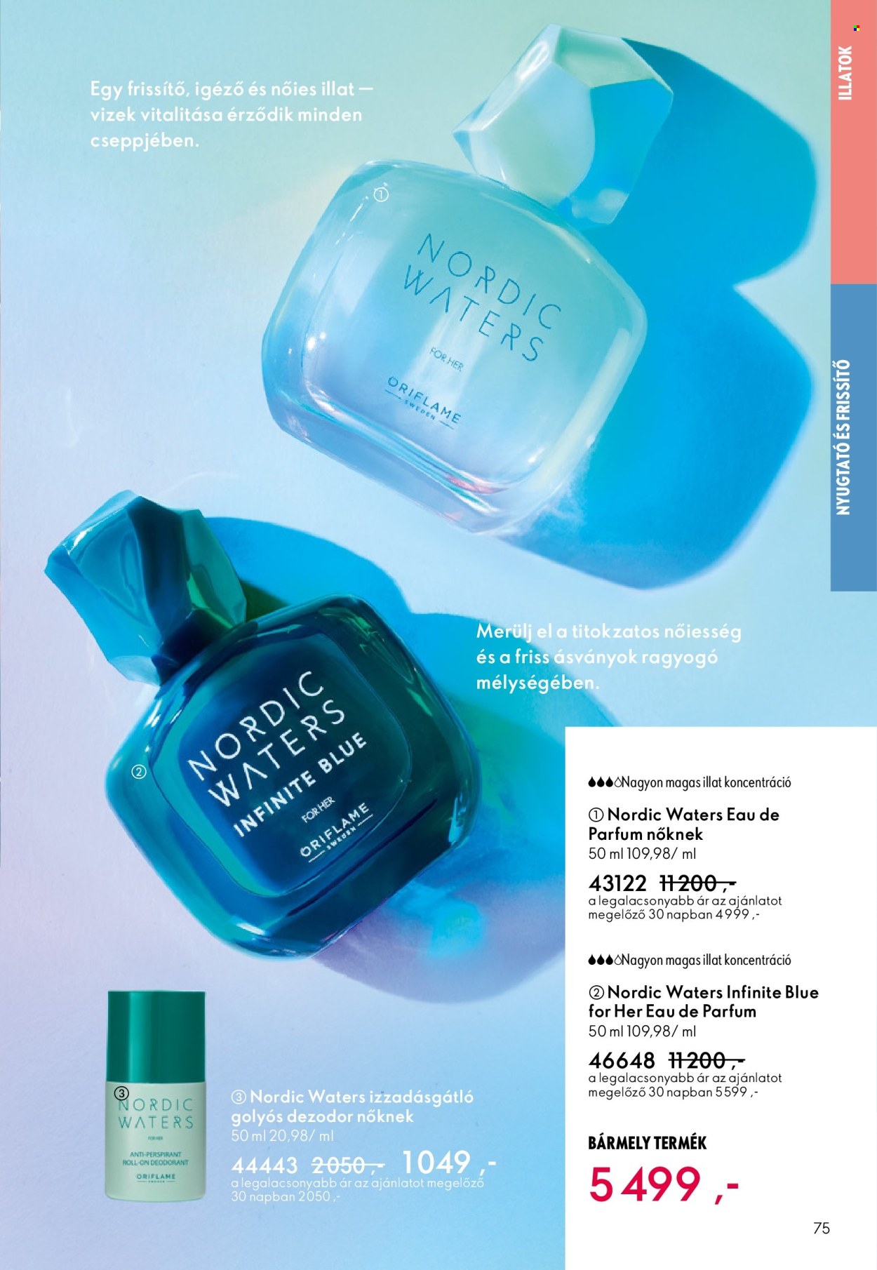 Oriflame akciós újságok - 2025.12.24 - 2026.01.20. Oldal 75