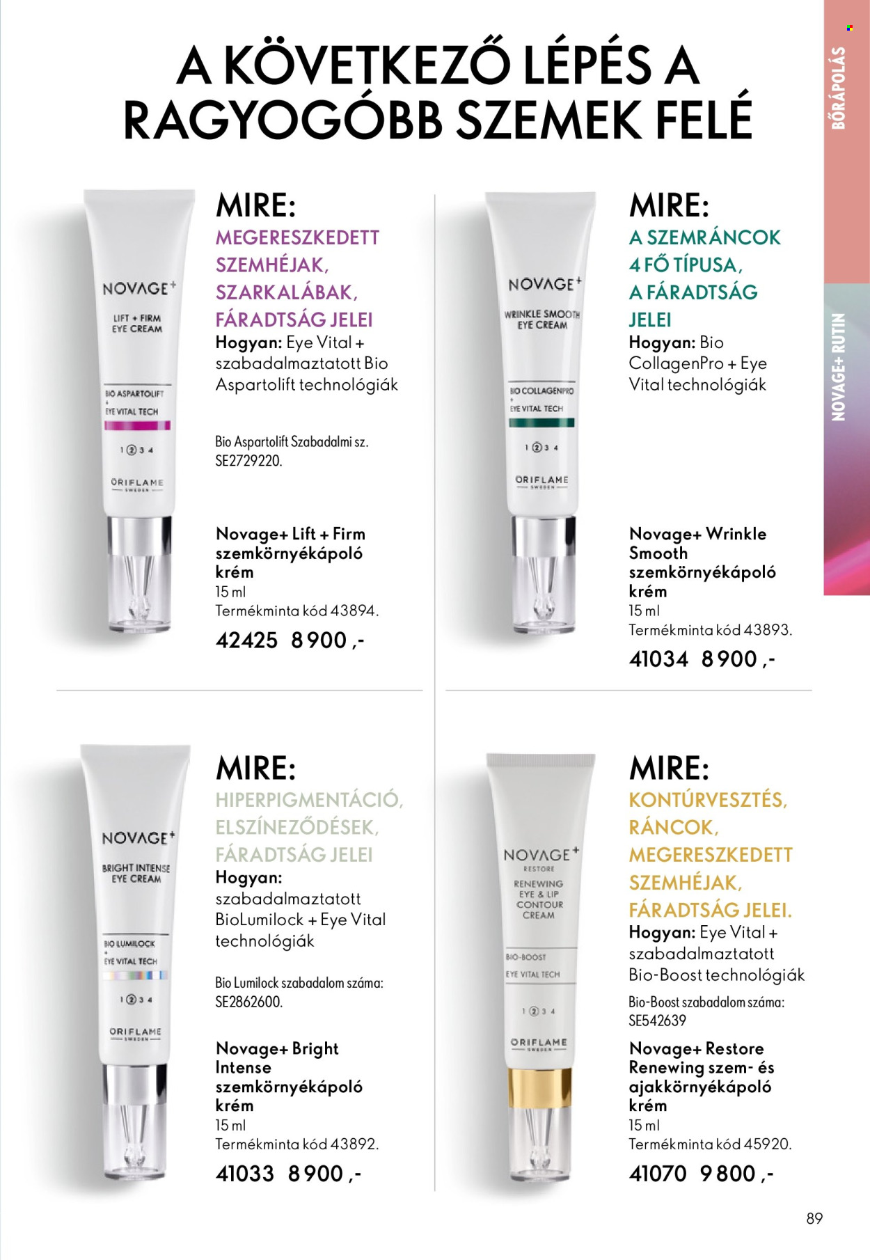 Oriflame akciós újságok - 2025.12.24 - 2026.01.20. Oldal 89