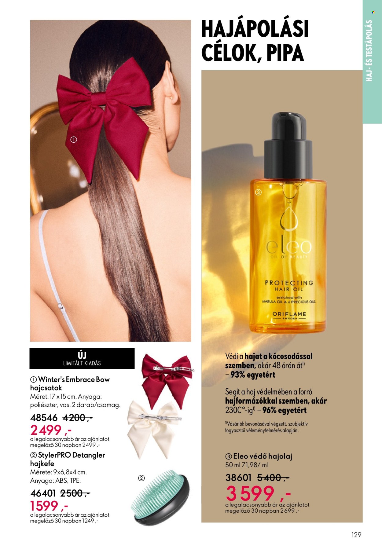 Oriflame akciós újságok - 2025.12.24 - 2026.01.20. Oldal 129