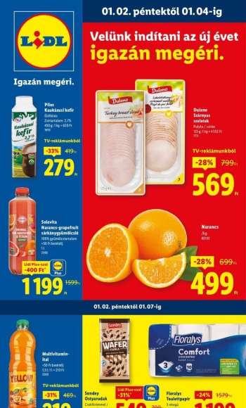 Újság Lidl - 2026.01.02 - 2026.01.07.