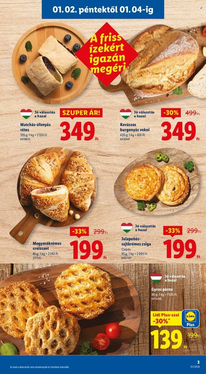 Lidl akciós újságok - 2026.01.02 - 2026.01.07. Oldal 3