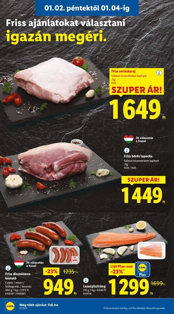Lidl akciós újságok - 2026.01.02 - 2026.01.07. Oldal 4
