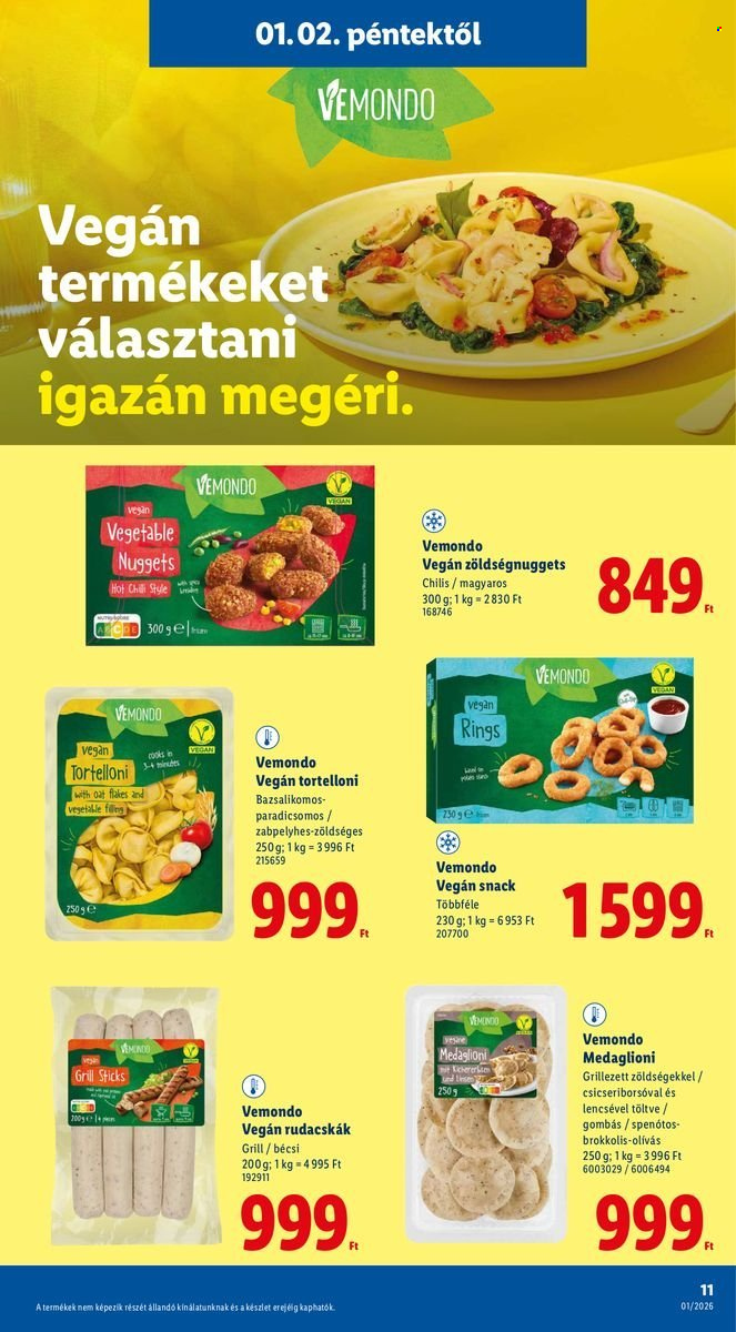 Lidl akciós újságok - 2026.01.02 - 2026.01.07. Oldal 11
