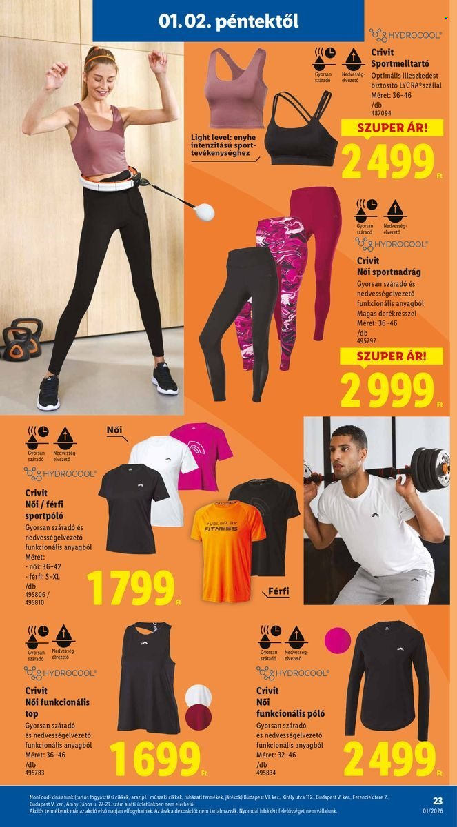 Lidl akciós újságok - 2026.01.02 - 2026.01.07. Oldal 23