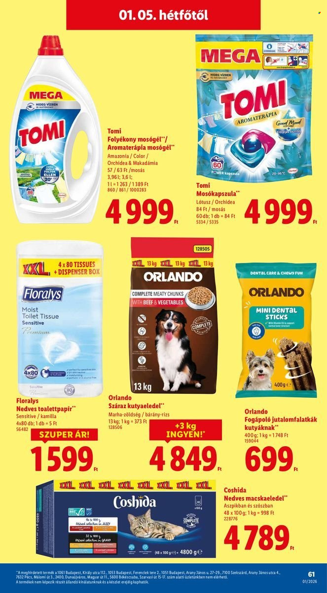 Lidl akciós újságok - 2026.01.02 - 2026.01.07. Oldal 61