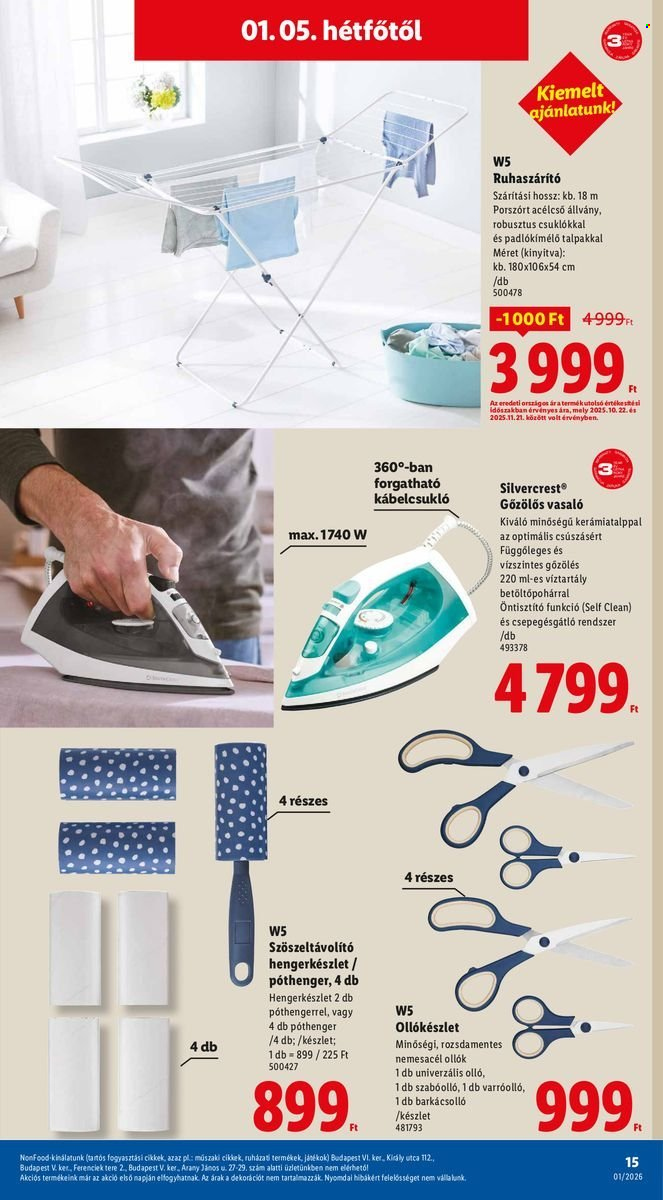 Lidl akciós újságok - 2026.01.02 - 2026.01.07. Oldal 15